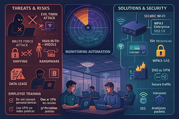 Seguridad Wi-Fi para Empresas Estrategias Avanzadas para Proteger tu Red Inalámbrica ante Amenazas Cibernéticas